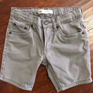 Grey Levi Shorts
